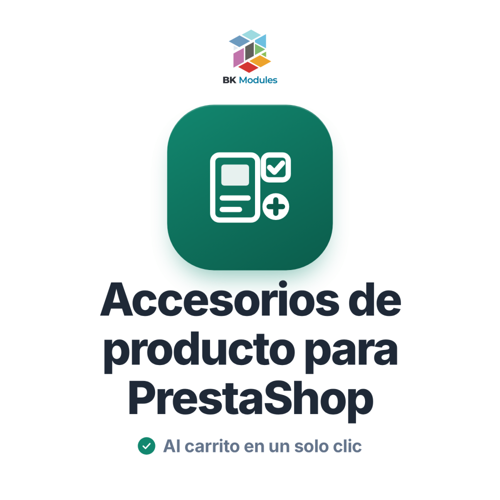 Accesorios de Producto para PrestaShop: Complementos por Combinación