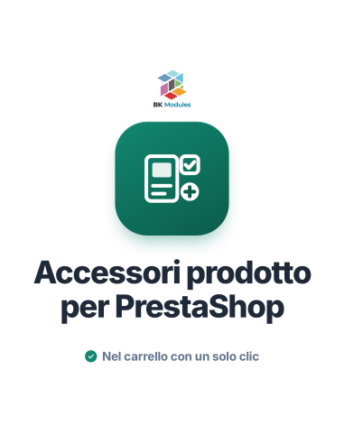 Accessori Prodotto per PrestaShop: Complementi per Combinazione