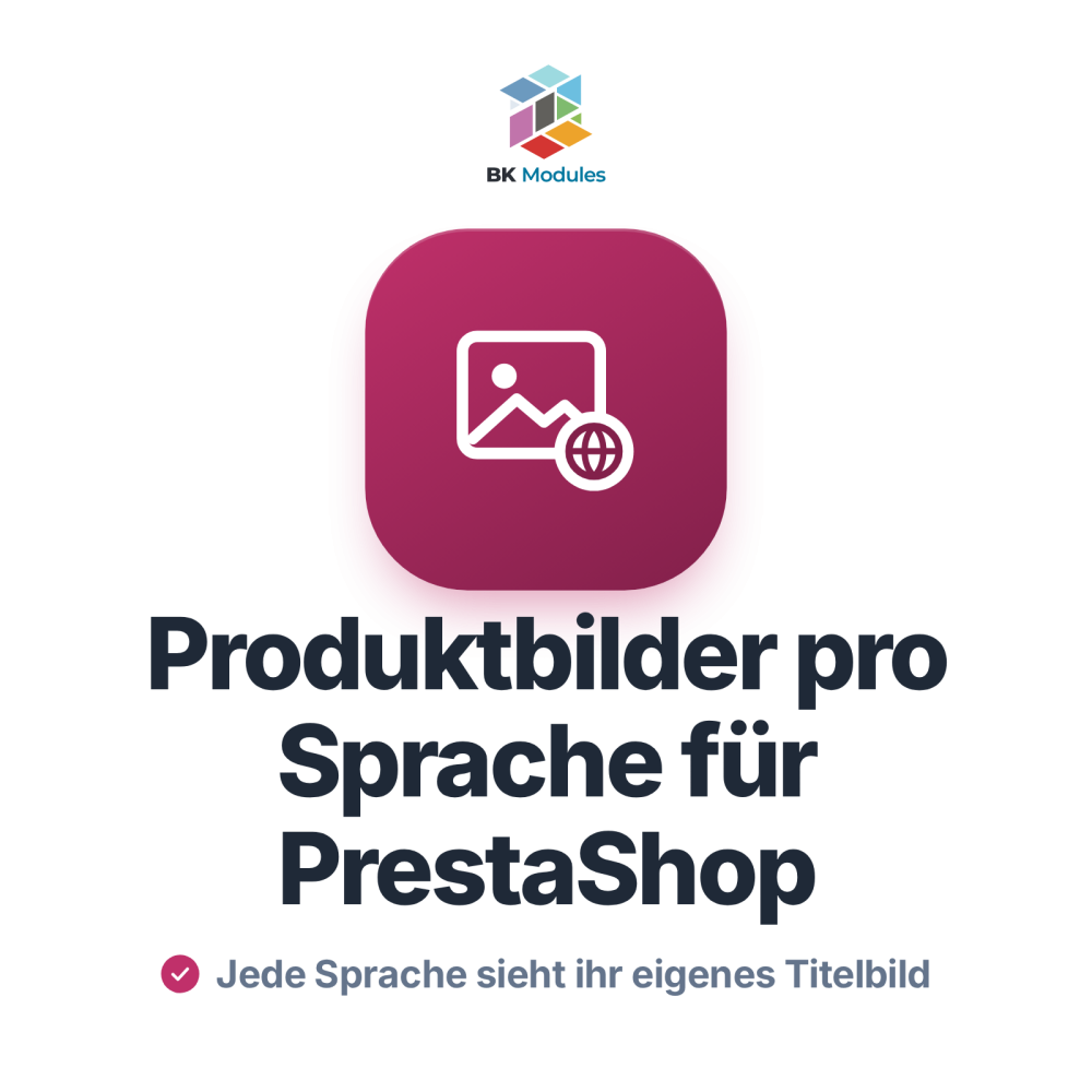 Produktbilder pro Sprache für PrestaShop