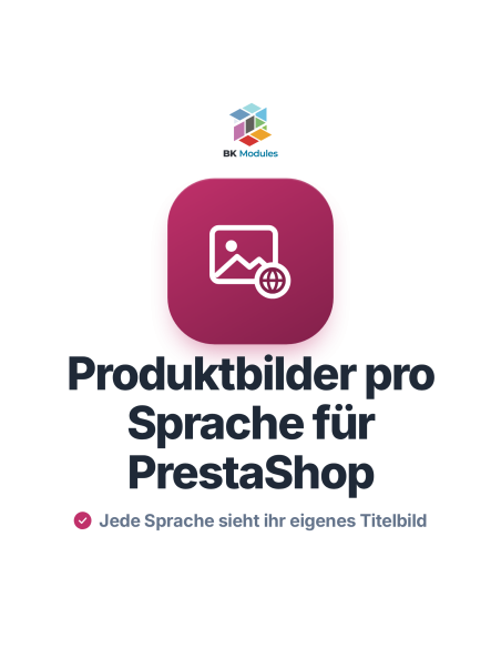 Produktbilder pro Sprache für PrestaShop