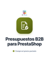 Módulo de presupuestos B2B para PrestaShop: petición de presupuesto, oferta y compra al precio pactado