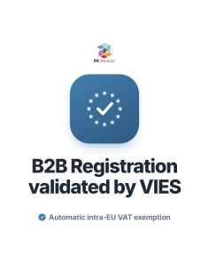 B2B-Modul mit VIES-Prüfung und USt-Befreiung für PrestaShop