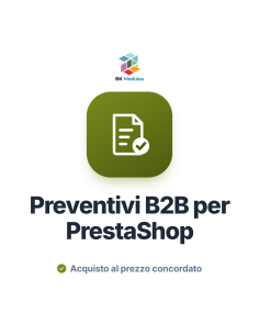 Preventivi B2B per PrestaShop