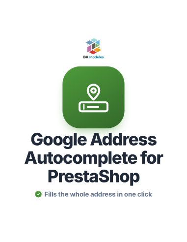 Google Address Autocomplete for PrestaShop