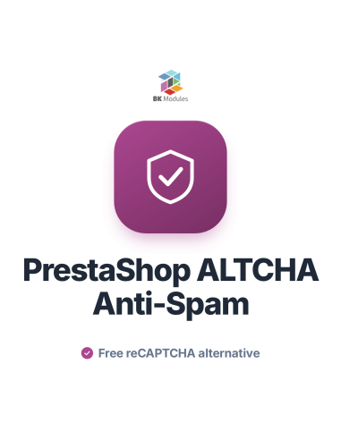 ALTCHA Anti-Spam für PrestaShop: reCAPTCHA-Alternative