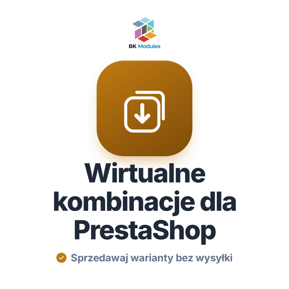 Moduł produktów wirtualnych z kombinacjami dla PrestaShop