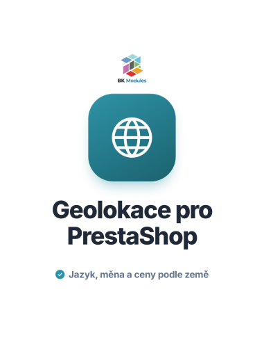Modul geolokace pro PrestaShop: ceny, měna a jazyk podle země