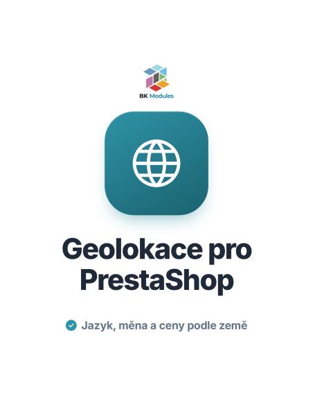 Modul geolokace pro PrestaShop: ceny, měna a jazyk podle země