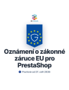Modul oznámení o zákonné záruce EU pro PrestaShop