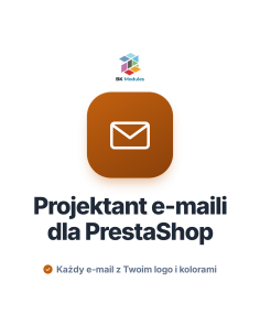 Projektant e-maili dla PrestaShop: nagłówek, stopka i szablony