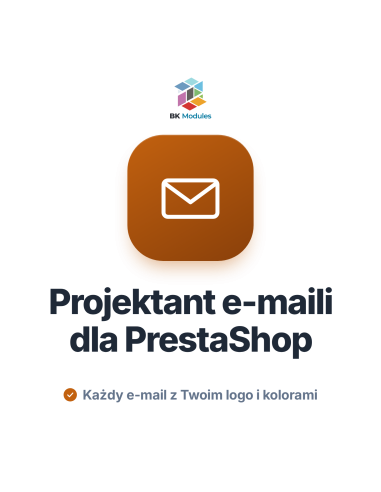 Projektant e-maili dla PrestaShop: nagłówek, stopka i szablony