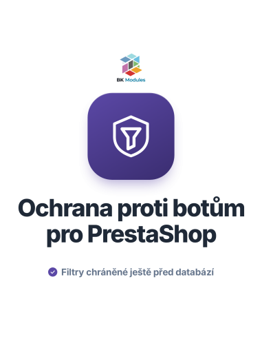 Ochrana proti botům pro PrestaShop: štít fasetového vyhledávání a limit požadavků