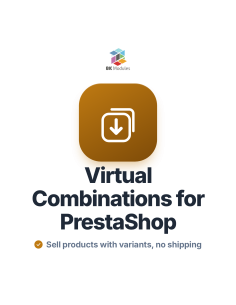 Virtual Products with Combinations for PrestaShop