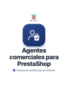 Módulo de agentes comerciales para PrestaShop: el comercial compra en nombre de su cliente, con descuento y comisión