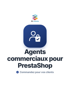 Agents commerciaux pour PrestaShop