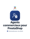 Module d’agents commerciaux pour PrestaShop : le commercial commande au nom de son client, avec remise et commission