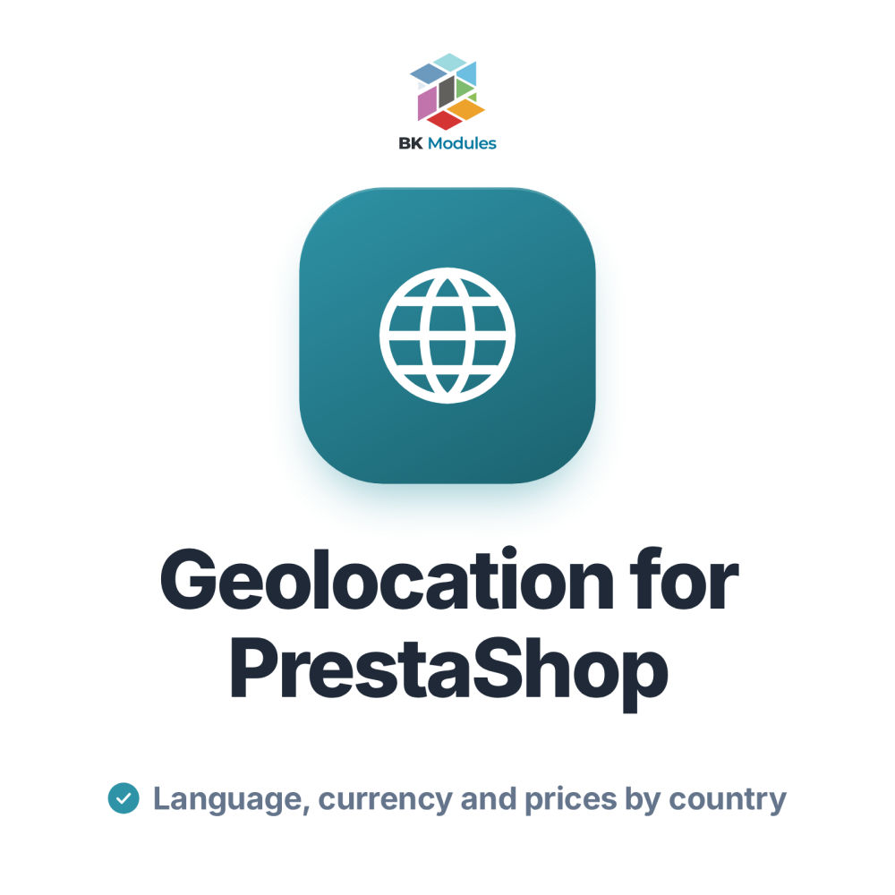 Geolokalisierungsmodul für PrestaShop: Preise, Währung und Sprache je Land