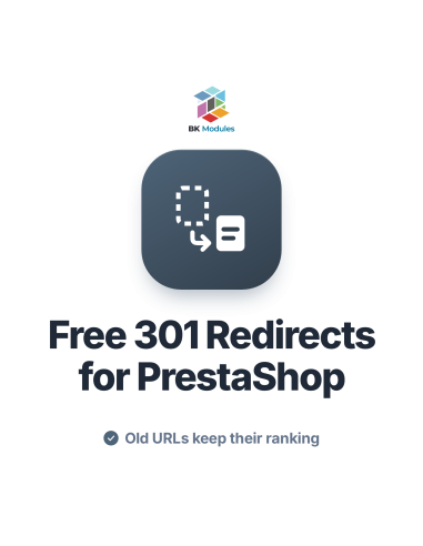 Free 301 redirect module for PrestaShop: fix 404 errors without losing rankings