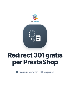 Redirect 301 Gratis per PrestaShop: Correggi gli Errori 404 senza Perdere Posizionamento