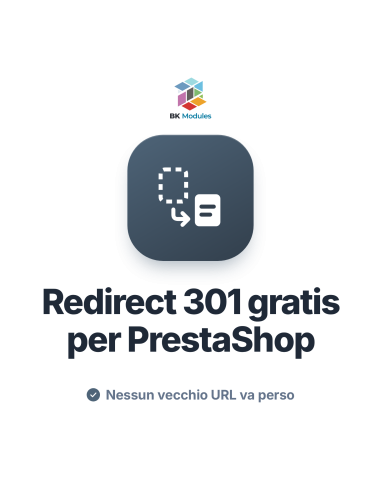 Modulo redirect 301 per PrestaShop: correggi gli errori 404 senza perdere posizionamento