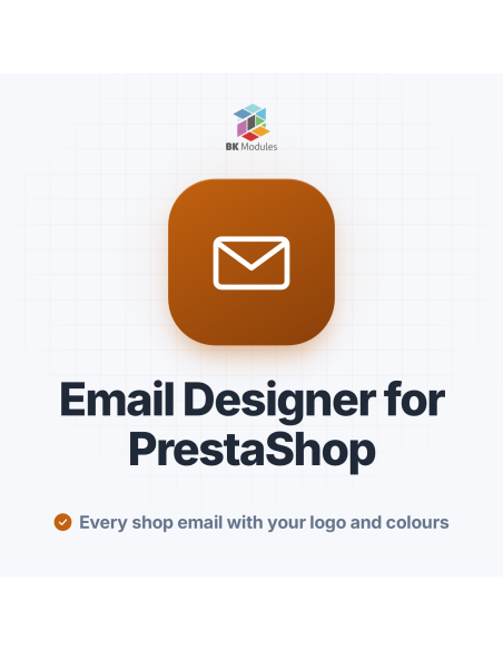 Email Designer for PrestaShop: Header, Footer and Templates