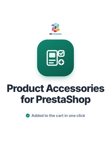Product Accessories for PrestaShop: Add-ons by Combination