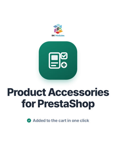 Product Accessories for PrestaShop: Add-ons by Combination