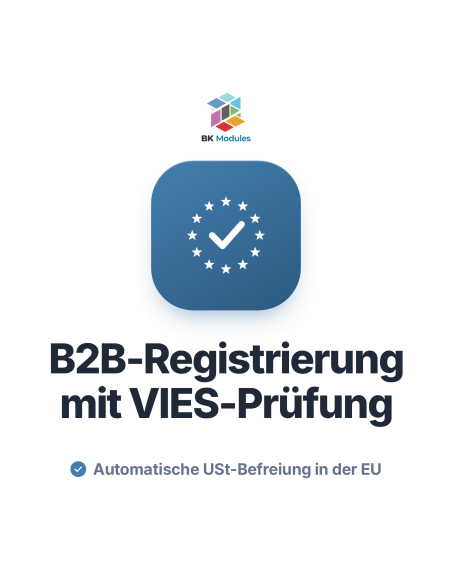 B2B-Modul für PrestaShop: USt-IdNr. per VIES prüfen