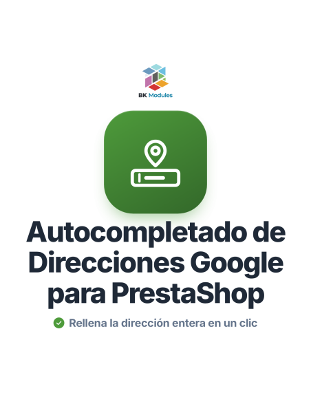 Módulo de autocompletado de direcciones con Google para PrestaShop