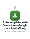 Autocompletado de Direcciones Google para PrestaShop