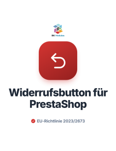 Widerrufsbutton für PrestaShop — EU-Richtlinie 2023/2673