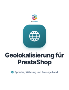 Geolokalisierung für PrestaShop: Preise, Währung und Sprache je Land