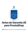 Módulo del aviso de garantía UE para PrestaShop