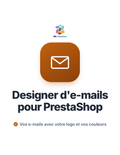 Designer d’E-mails pour PrestaShop : En-tête, Pied de page et Modèles