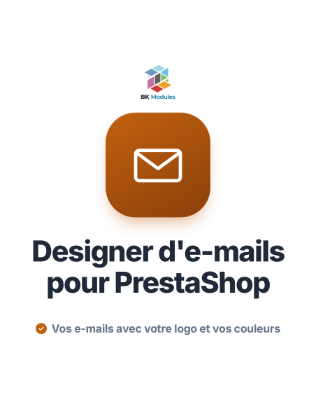 Designer d’E-mails pour PrestaShop : En-tête, Pied de page et Modèles