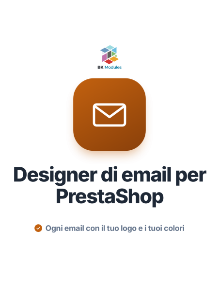 Designer di Email per PrestaShop: Intestazione, Piè di pagina e Modelli