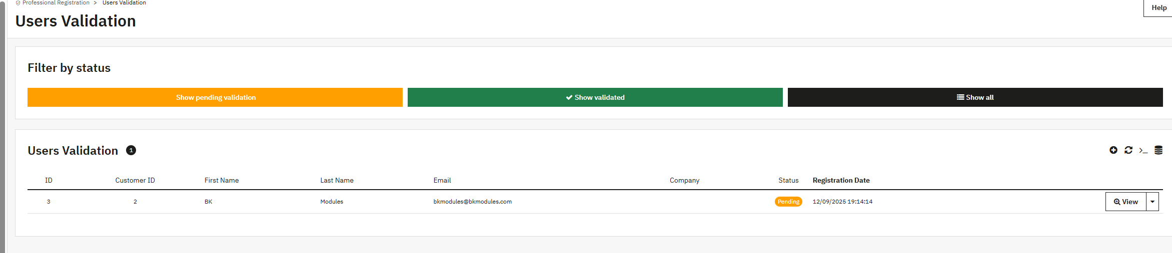 Admin Panel