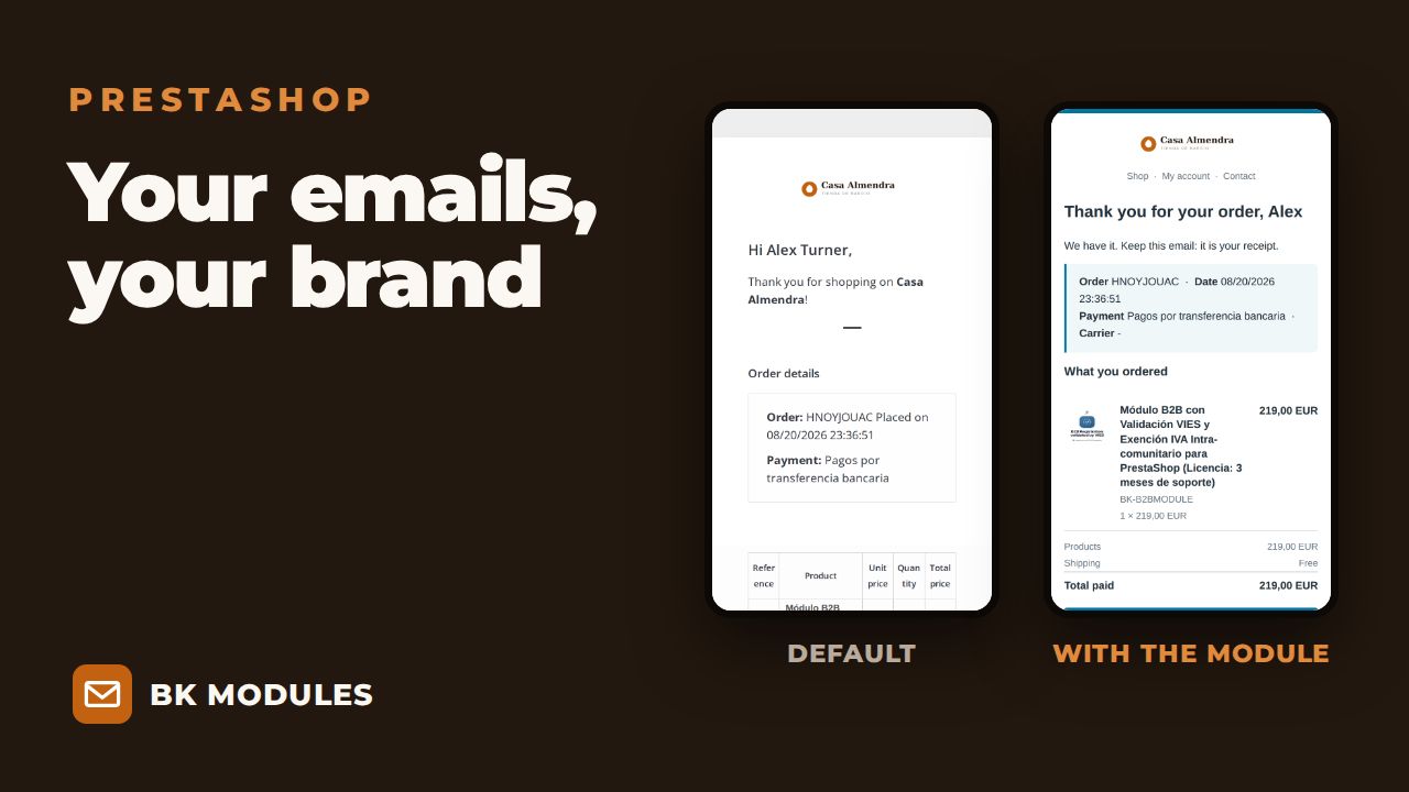 Watch the video: your shop emails, with your brand