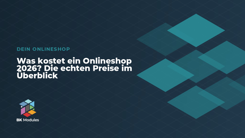 Was kostet ein Onlineshop 2026? Die echten Preise im Überblick