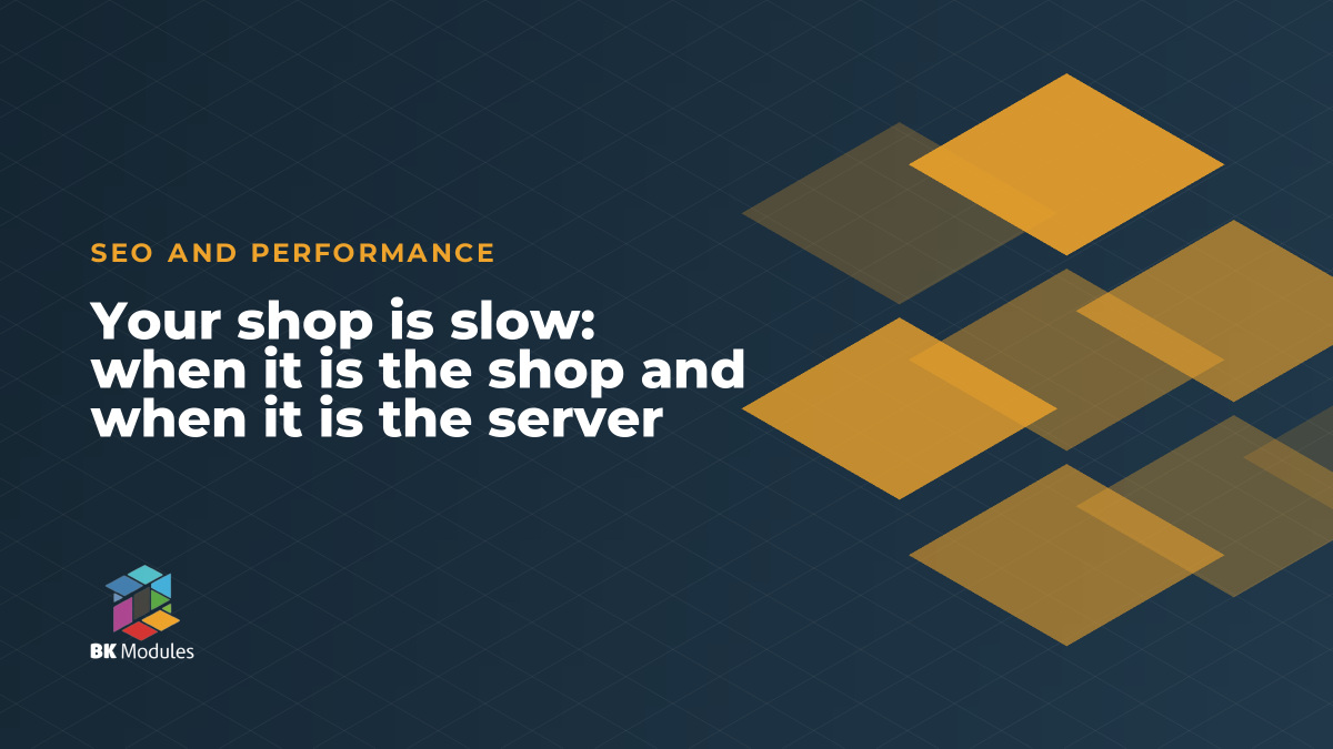 Your shop is slow: when it is the shop and when it is the server