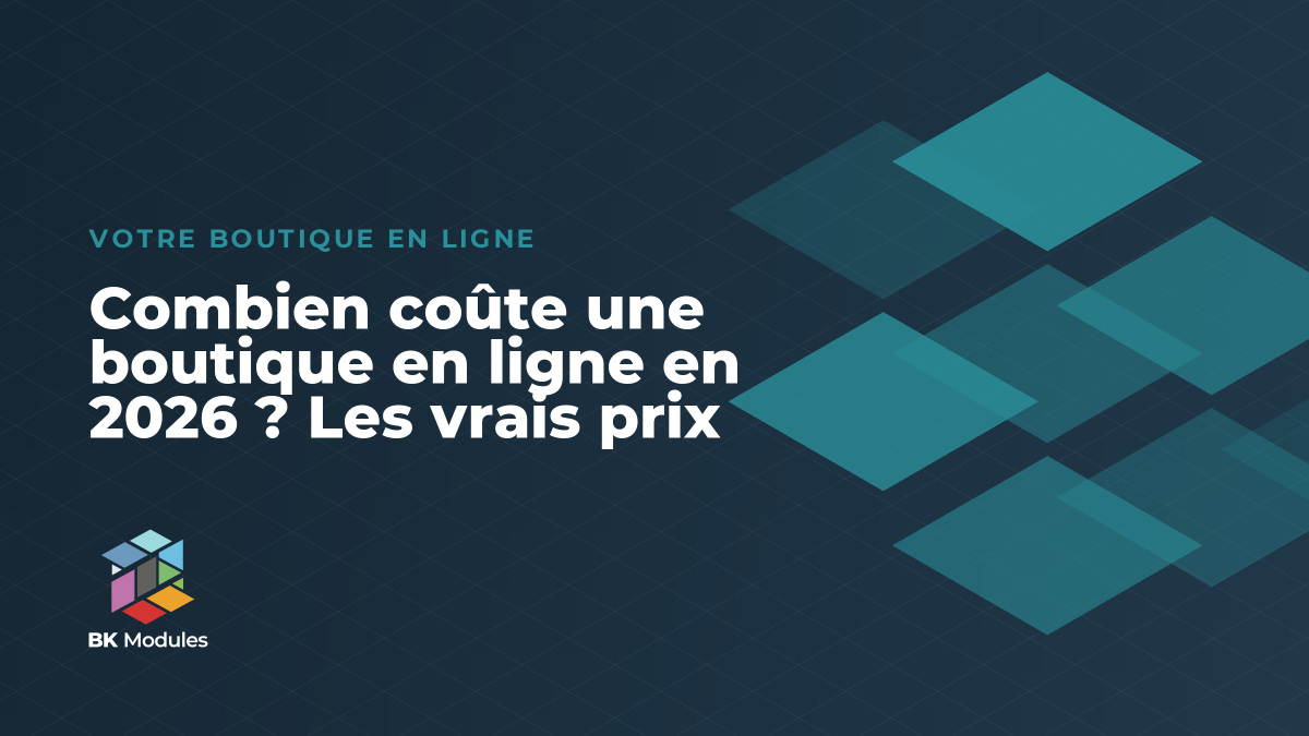 Combien coûte une boutique en ligne en 2026 ? Les vrais prix
