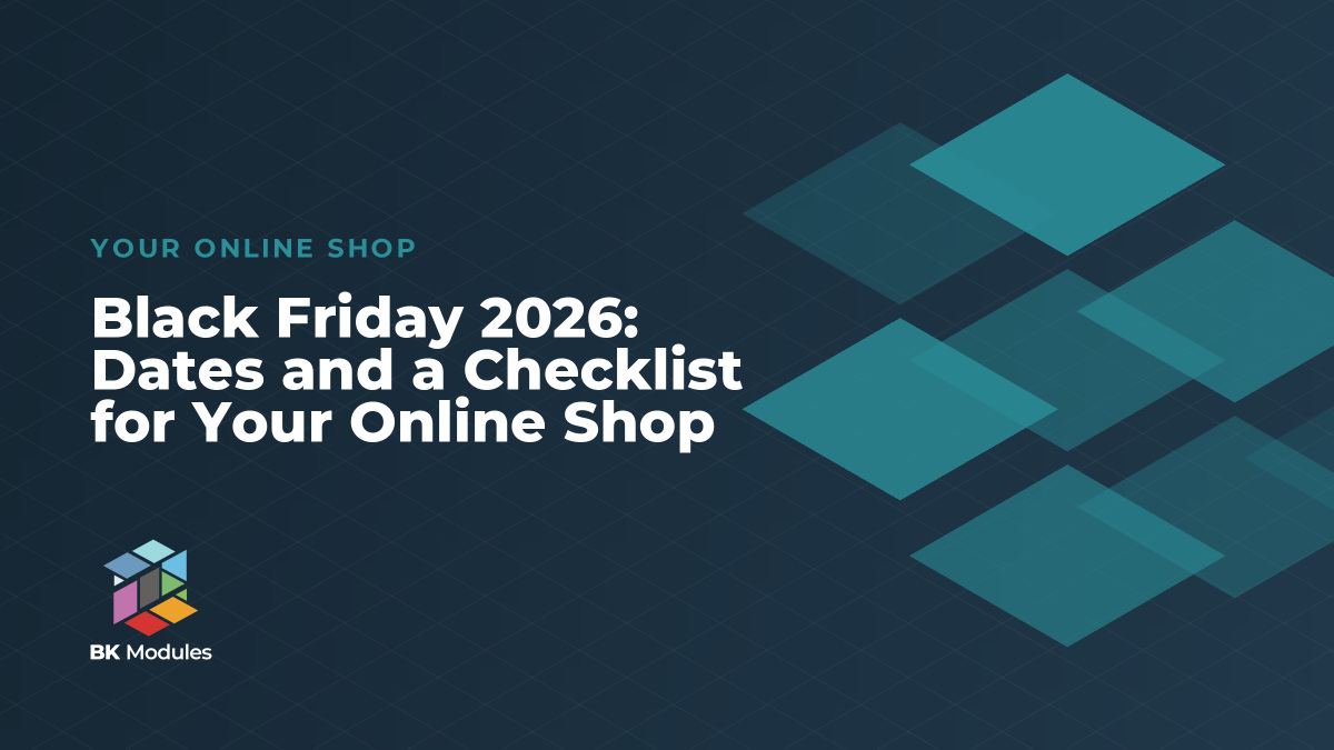 Black Friday 2026: Dates and a Checklist for Your Online Shop